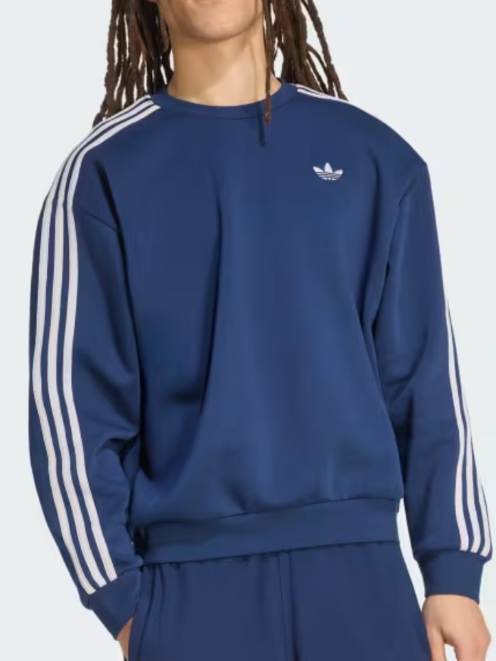 ADIDAS ADICOLOR 3-STRIPES OVERSIZED CREWNECK Large